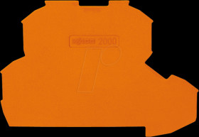 2000-2292 End plate for 2000 series, orange