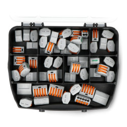 Zestaw kostek elektrycznych WAGO 2pin 3pin 5pin 32A/400V - 60szt.