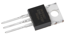 MOSFET N-kanałowy 80 A TO-220AB 75 V Pojedynczy 140 W 9 miliomów