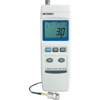 MIER-VBMC100 Miernik wibracji firmy Voltcraft - pomiar przyspieszenia, prędkości i przesunięcia - z rejestratorem danych
