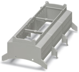 Plastic upper part of housing, (L x W x H) 64.85 x 161.6 x 89.7 mm, light gray, IP20, 2201982