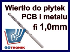 Wiertło HSS fi 1,0mm