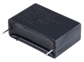 Kondensator foliowy 1μF 350V ac Vishay Polipropylenowe rozstaw: 27.5mm THT ±5