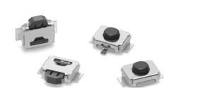 Klosz do przycisku dotykowego SPST 50 ma przy 12 VDC VA IP40 2.5mm Montaż powierzchniowy