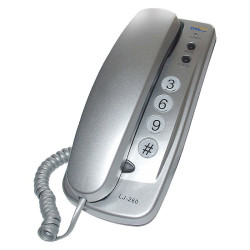 Telefon DARTEL LJ260 srebrny