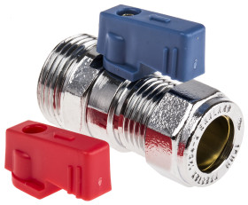 Zawór kulowy 15mm korpus mosiężny BSPP 16bar 3/4cal 240psi Pegler Yorkshire