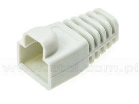 Osłonka wtyku RJ-45 (8p8c), szara