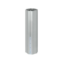 Element przedłużający czterostronny ALK 0,5m aluminium