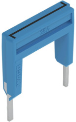 Endless jumper, 1-4, blue for terminal block, 2002-424/000-006