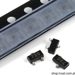 FMMT720TA PNP 40V 1.5A 0.6W SMD-SOT23 ZETEX