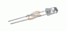 DIODA LED fi 5mm SUPER JASNA NIEBIESKA 18000mcd