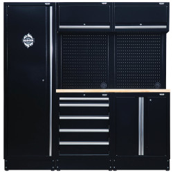 BUNKER&#xAE; 04488 Modular Storage Combo with Hardwood Worktop (11pc)