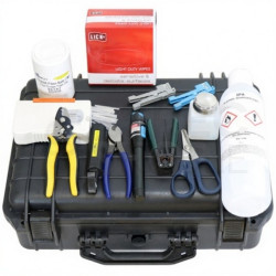 Zestaw akcesoriów w walizce dla spawacza światłowodów II (rozszerzony) ULTIpulse