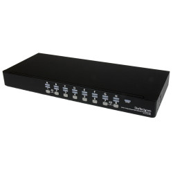 Przełącznik KVM Bez audio SV1631DUSBUK, 16-portowy USB 1 1, StarTech.com VGA