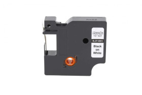 Taśma D1 45013 do drukarki DYMO 12mm 7m biała taśma czarny nadruk
