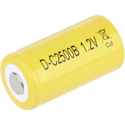 Mexcel 113008 Battery Rechargeable NiCd 1.2V 2500mAh C