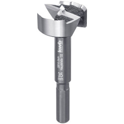 kwb 706335 Forstner Bit 35mm precise cuts hardened steel long-life