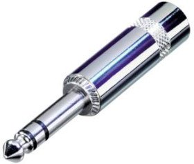 Rean AV NYS228 Złącze męskie jack 6,35 mm NYS228, 1 szt.