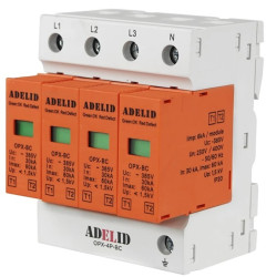 Ogranicznik przepięć T1+T2 4P 1,5kV 6kA OPX-4P-B+C