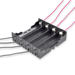 KOSZYK BATERII 18650 x4 CZTEROOBWOD.(14)