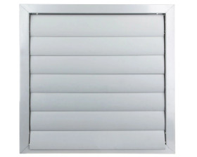 Żaluzja zewnętrzna grawitacyjna 400x400mm do wentylatora GRM400X400