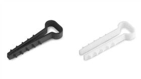 Uchwyt Szybkiego Montażu Płaski 14X6mm100 Sztuk Czarne