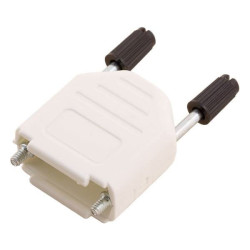 Encitech 6353-0107-01 D-Sub Housing 9 Pins Plastic 180&#xB0; White