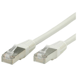 Value 21.99.0102 RJ45 Network Cable CAT 5e F/UTP Grey 2.00 m