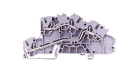 Złączka Szynowa 2-Piętrowa 2,5Mm2 L/L Szara 2003-7642 Topjobs