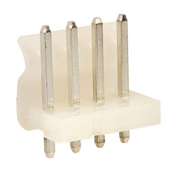 JYK P3960-04 4W 0.156&quot; Straight Pin Header