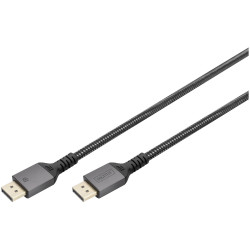 Digitus DB-340201-030-S DisplayPort Cable Black Halogen-free 3m Round
