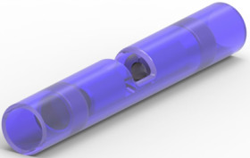 Butt connectorwith insulation, 26-96 mm², AWG 22 to 18, blue, 32.13 mm, 327583