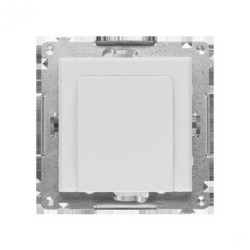 Simon 55 Elektroniczny łącznik hotelowy z podświetleniem LED (moduł) Jasnoszary mat TEWH1.01/114