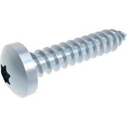 Pan head screw, TX, Ø 4.2 mm, 13 mm, steel, galvanized, DIN 7981/ISO 14585, BYB-3-14H5819