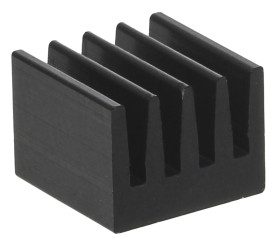Radiator 8 x 8 x 6mm 74K/W Uniwersalny Prostokątny Alu
