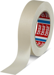 Masking tape, 30 x 0.14 mm, paper, brown, 50 m, 04316-00011-03