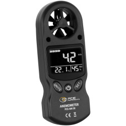 PCE Instruments PCE-AM 30 Anemometer Measures Wind 0.1-30 m/s Temp &amp; Humidity