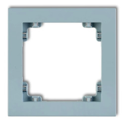 DECO Ramka pojedyncza DECO Pastel Matt lazurowy 48DR-1