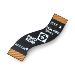 Przewód elastyczny PCIe Pipe 35mm do NVMe Base i Raspberry Pi - Pimoroni PIM703