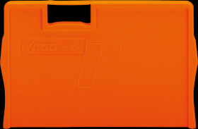 2004-1294 Separator plate, 2 mm thick, overhanging, orange
