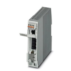 Iniektor PoE INJ 2102-T-gniazdo RJ45 na złączki szynowe IDC 10/100/1000 Mb/s oraz ochrona przed przepięciami