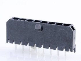 Molex Listwa kołkowa, męska, do wbudowania, standardowa Ilość pinów 8 Wymiary siatki: 3 mm 436500827 1 szt. paleta