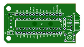 ATMEGA328P standalone PCB