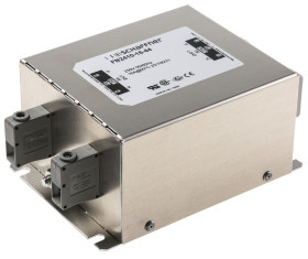 Filtr EMC 16 A FN2410 1-fazowy 250V ac 400Hz Schaffner Blok zaciskowy Montaż w obudowie