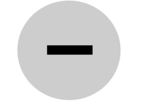 Soczewka przycisku płaska biała z opisem M22-XDL-W-X5 218303 EATON