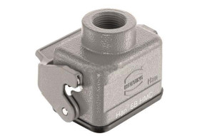 Osłona złączy dużej mocy HARTING Montaż na kablu rozmiar 6B Żeński Wpust górny rozmiar gwintu M20 x 1.5