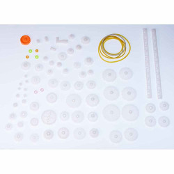 75pcs Plastic Motor Gear Set Kit