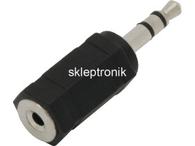 Przejście Jack/Jack 3,5 WT/GN.2,5 stereo 2szt