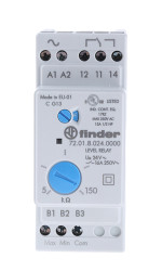 Przekaźnik monitorujący Poziom Finder styki SPDT 1 -fazowy