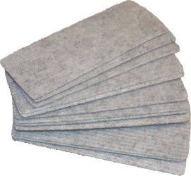 Dahle Tablica ścieralna 95089 120 mm x 40 mm x 1 mm filc 95089 12 szt.